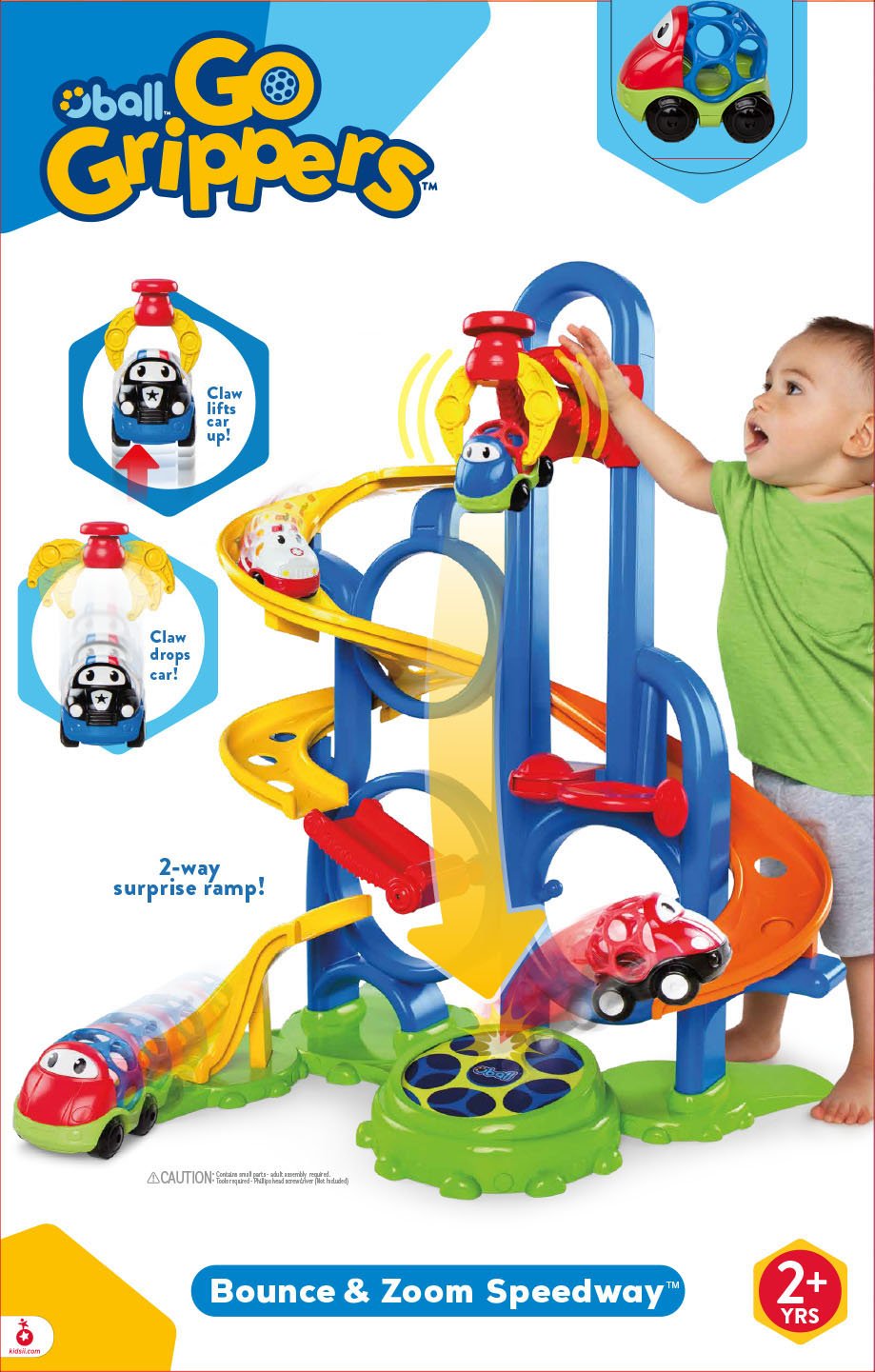 売り尽 オーボール ゴーグリッパーズ バウンスu0026ズーム スピードウェイ 車 カーズ 21年春夏再販